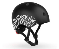 Scoot & Ride Kask Ochronny XXS-S dla dzieci 1-5 lat Zebra - 1039899 - zdjęcie 7